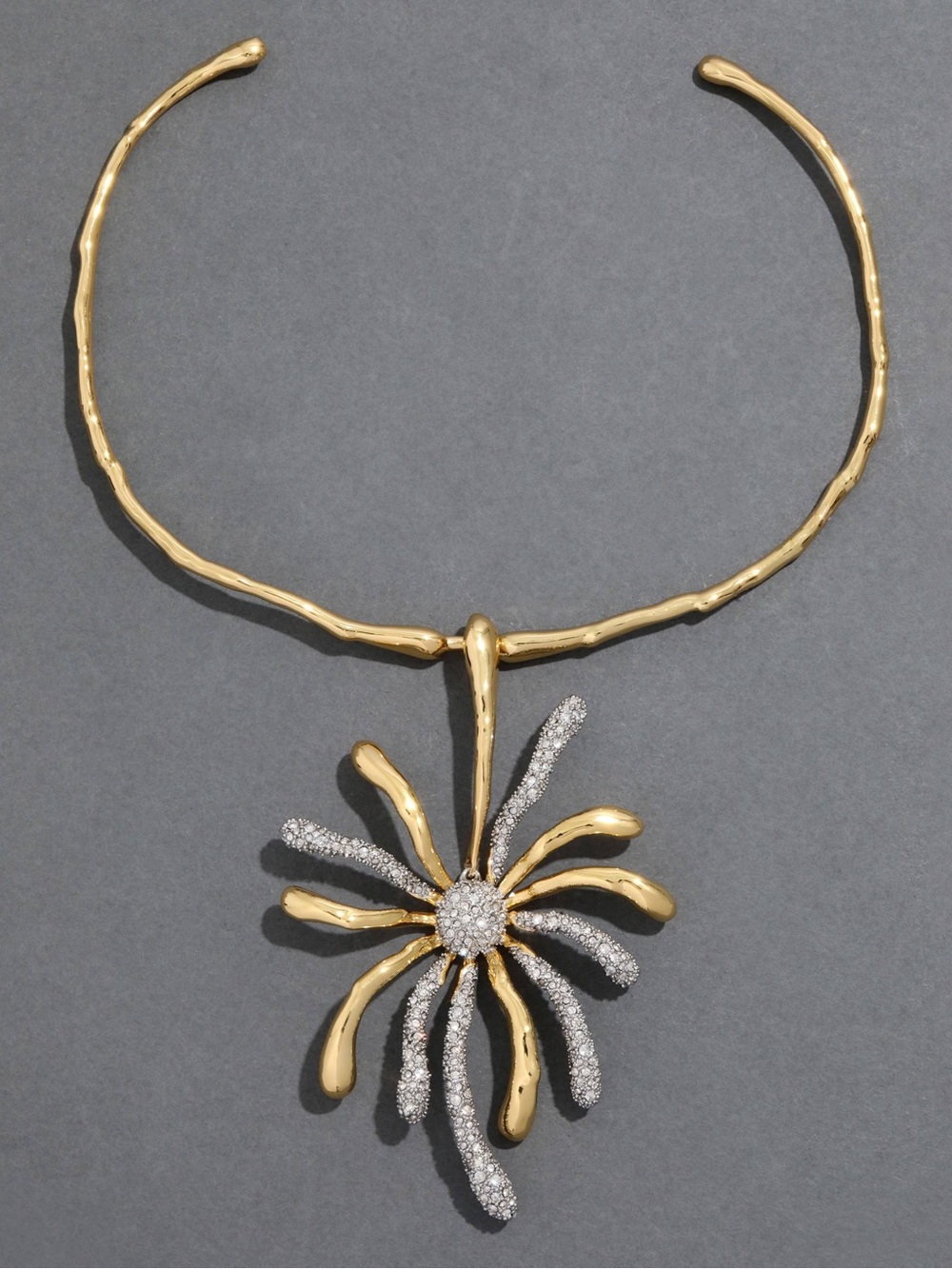 ALEXIS BITTAR Solanales Crystal Sunburst Collar - Picture 3 of 7